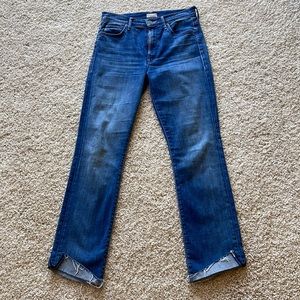 Mother Rascal ankle slit flip 28